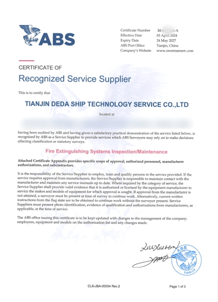 Fire Extinguishing Systems