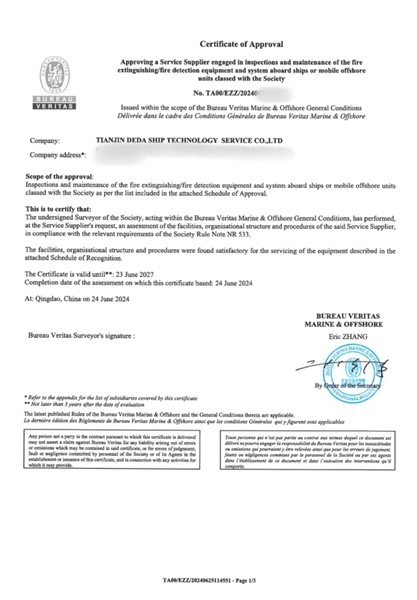 Fire Extinguishing Systems